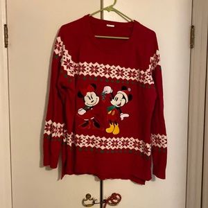 Disney Store Christmas Sweater